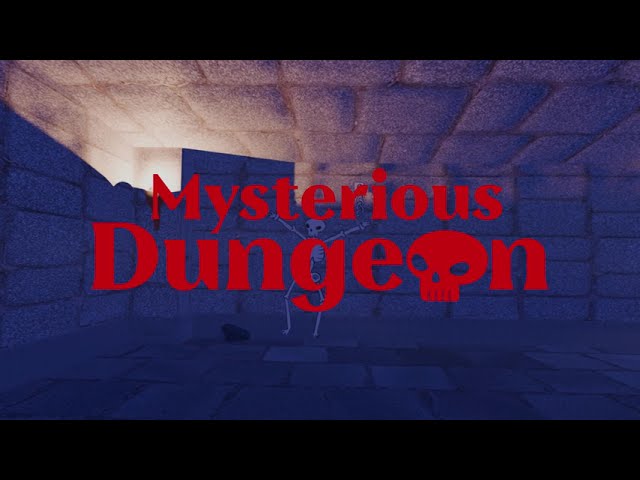 Mysterious Dungeon animación 3D narrativa de fantasía con personaje explorando una mazmorra