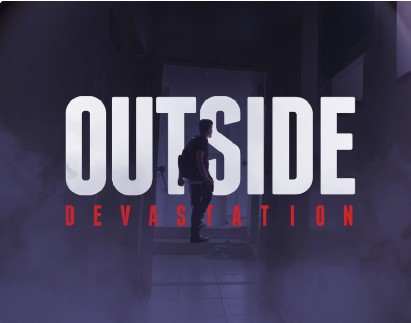 Outside Devastation, ilustración conceptual postapocalíptica enfocada en ambiente, color y narrativa visual