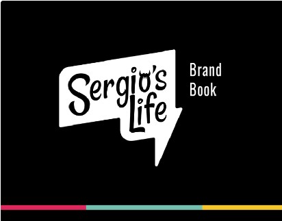 BrandBook de Sergio's Life, desarrollo de identidad visual, diseño de logotipo y lineamientos gráficos de marca
